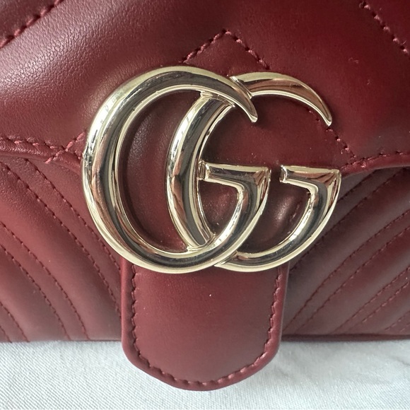Gucci GG Marmont Small Shoulder Bag – Rosa Ancora (Like-New, Full Set) - Picture 3 of 10